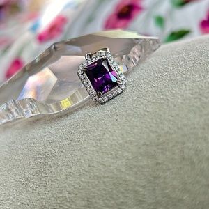 Xuping Classic style square zircon women's pendant